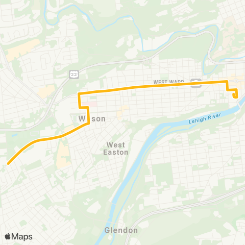 LANta Northampton St. map