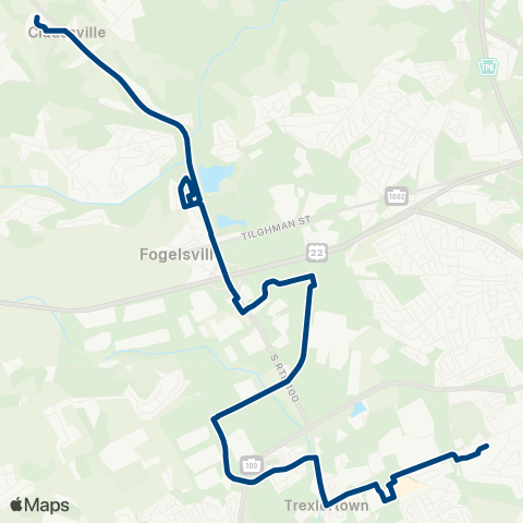 LANta Breinigsville map