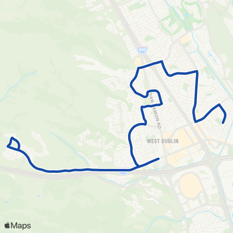 Wheels Shannon Park map