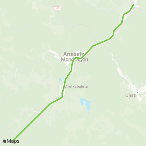 Lurraldebus Zerbitzu Bereziak map