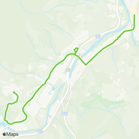 Lurraldebus Aduna↔Andoain map