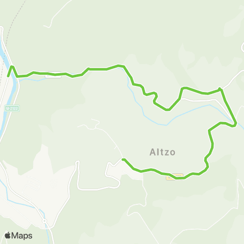 Lurraldebus Alegia↔Altzo map