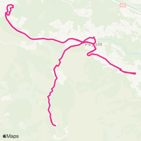 Les Lignes de l'Agglo Primaires maternelles Peypin map