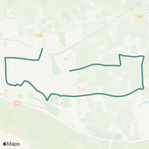 Les Bus de la Côte Bleue Ecoles J. Jaures / M. Feraud-Foesser map