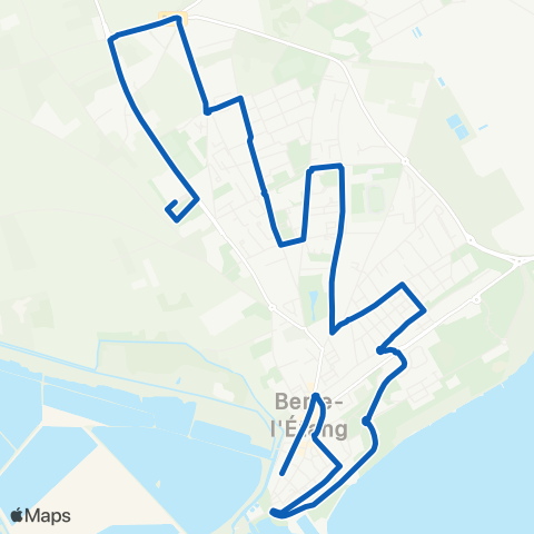 Les Bus de l'Étang Le Drignon - Collège F. Léger map