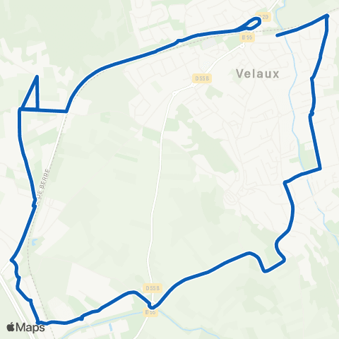 Les Bus de l'Étang - Lignes scolaires La Verane - Collège Roquepertuse map