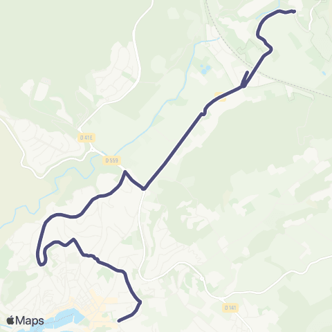 Les Bus de la Marcouline Bregadan - Gare de Cassis - Casino map