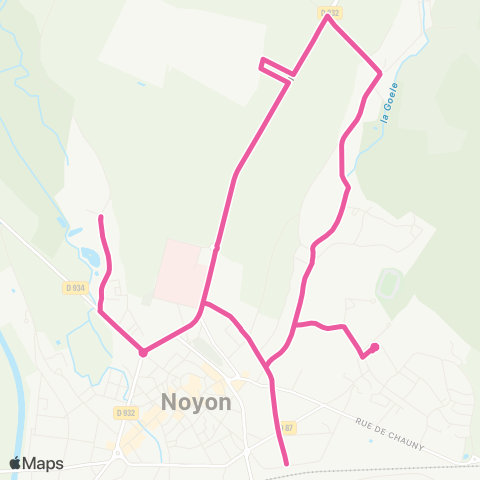Lib'Bus Gare - Tarlefesse - Moulin map