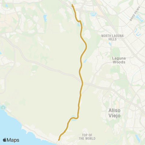 Laguna Beach Summer Breeze map