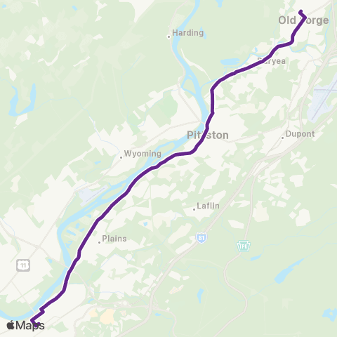LCTA Old Forge map
