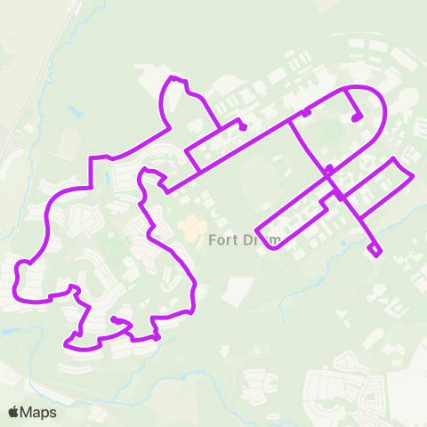 Lewis County Transit Main Post map