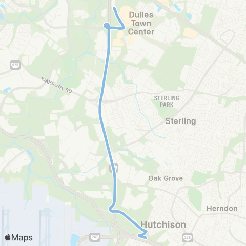 Loudoun County Transit DTC P&R - Innovation Station North map