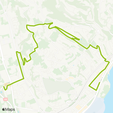 Lignes d'Azur Centre administratif - Ferber map