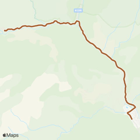 Lignes d'Azur Saint Etienne de Tinée - Saint-Dalmas map