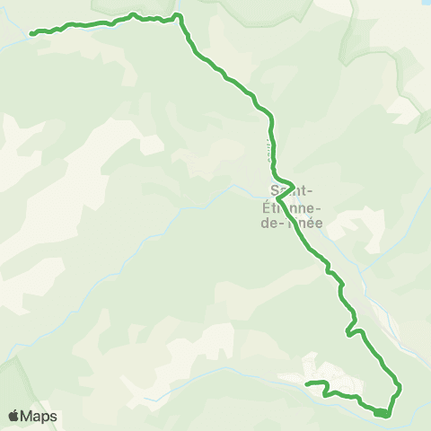Lignes d'Azur Navette Inter-Villages map