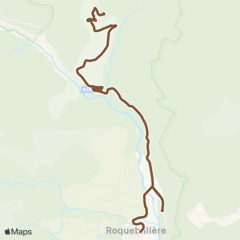 Lignes d'Azur Centre de Cure Thermale - Roquebillière map