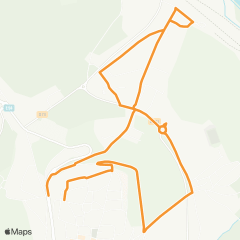 Linggo en ville Centre Ville 2 map