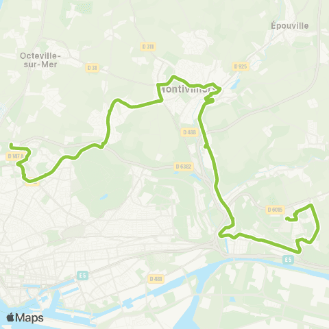 LiA Grand Hameau - Parc de l'Estuaire map