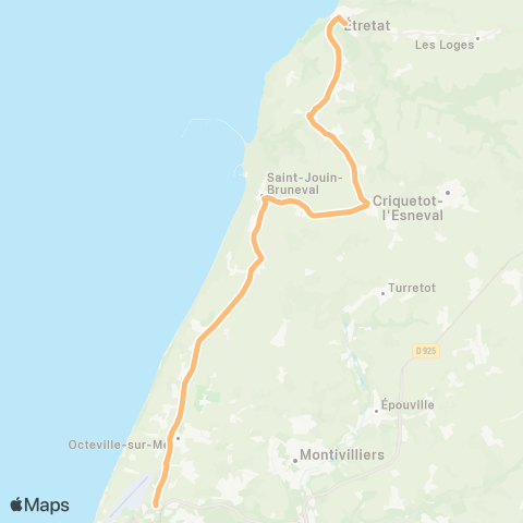 LiA Grand Hameau - Etretat Le Grandval map