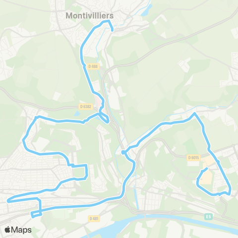 LiA Parc de l'Estuaire - Cité des Abbesses map