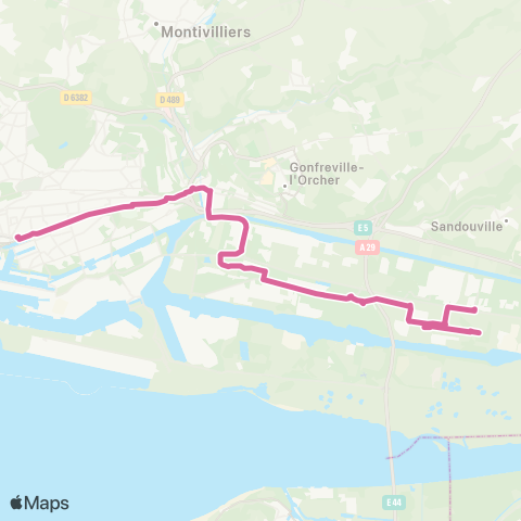 LiA Gares - Zone Industrielle et Portuaire map
