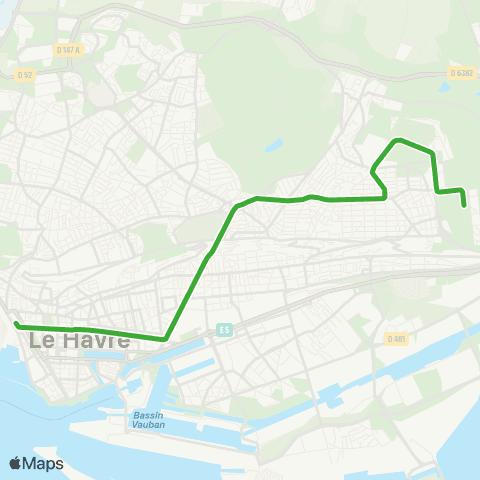 LiA La Plage - Pré Fleuri map