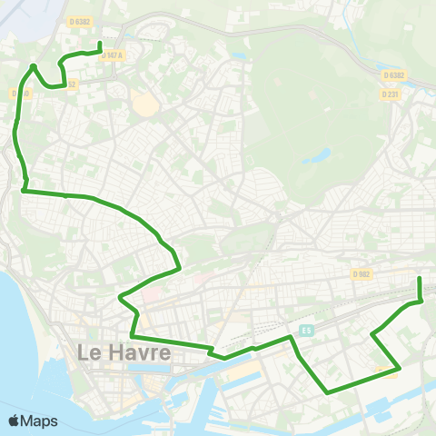 LiA Grand Hameau - Graville map