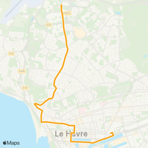 LiA Grand Hameau - Gares map