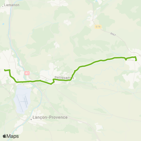 Libébus Lambesc - Salon map