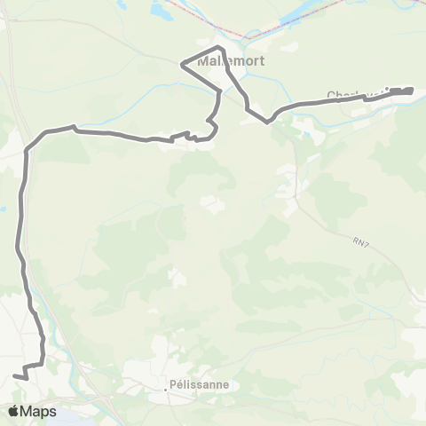 Libébus Charleval - Salon map