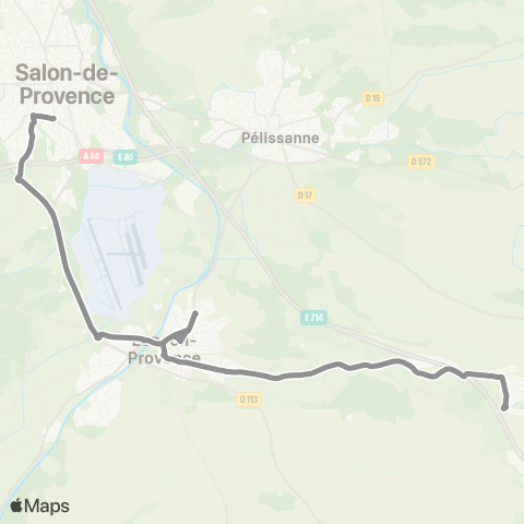 Libébus Lançon - Salon map