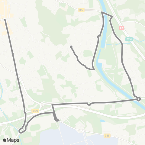 Libébus Albizia - Gambetta map