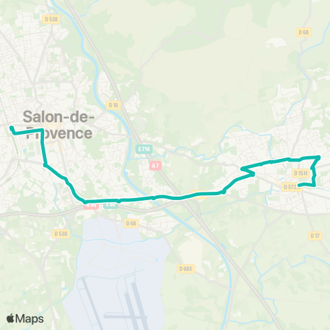 Libébus Gare routière - Enjouvenes map