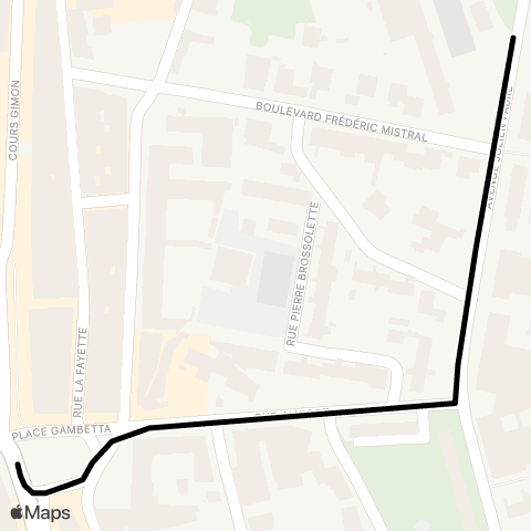 Libébus TAD 1 map