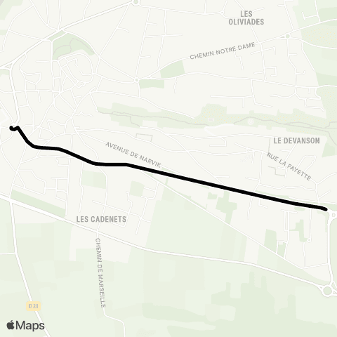 Libébus TAD 4 map