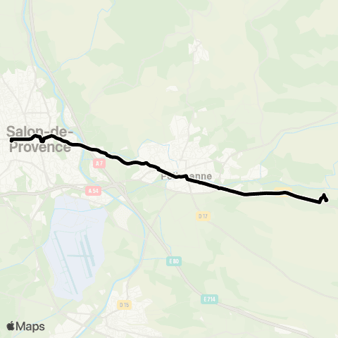 Libébus TAD 6 map