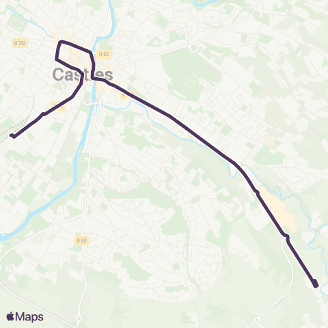 Libellus Castres Siala map