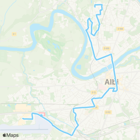 LibéA Pélissier - la Baute map