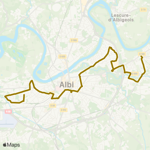 LibéA Maladrerie - Renaudié map