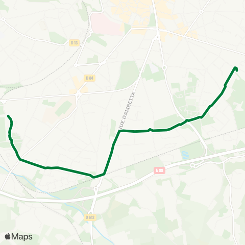 LibéA Rayssac - Bellevue map