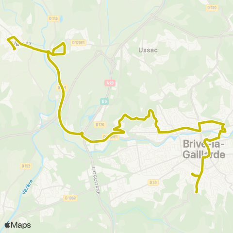 Libéo Gare Varetz - Gare Sud map