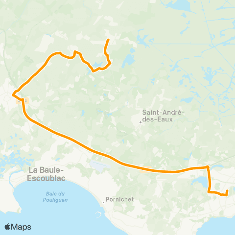 Lila Presqu'île - Scolaires St-Nazaire - Cité Scolaire map