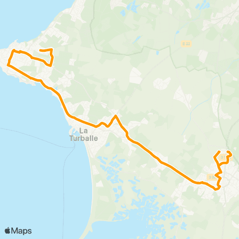Lila Presqu'île - Scolaires Guérande - Collèges map