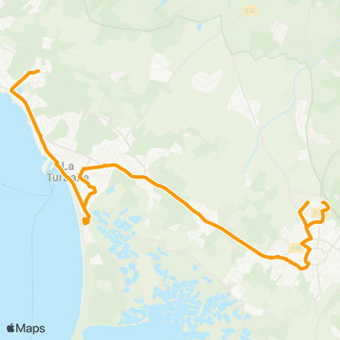 Lila Presqu'île - Scolaires Guérande - Collèges map
