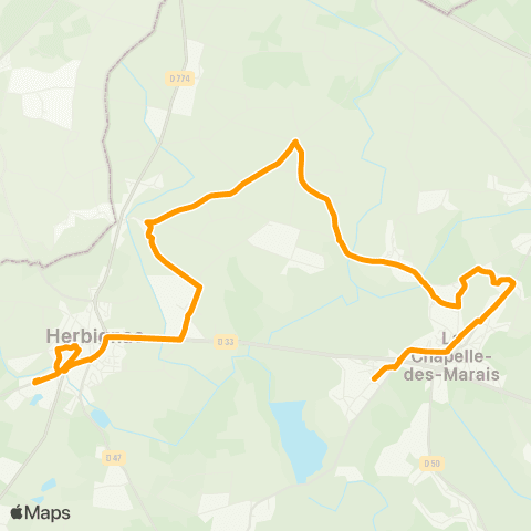 Lila Presqu'île - Scolaires Herbignac - Collèges / Herbignac - Écoles Primaires map