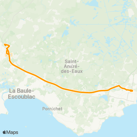 Lila Presqu'île - Scolaires Guérande - Lycées map