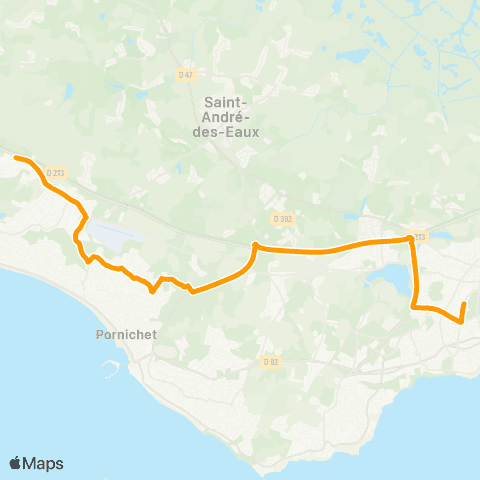 Lila Presqu'île - Scolaires St-Nazaire - Cité Scolaire map