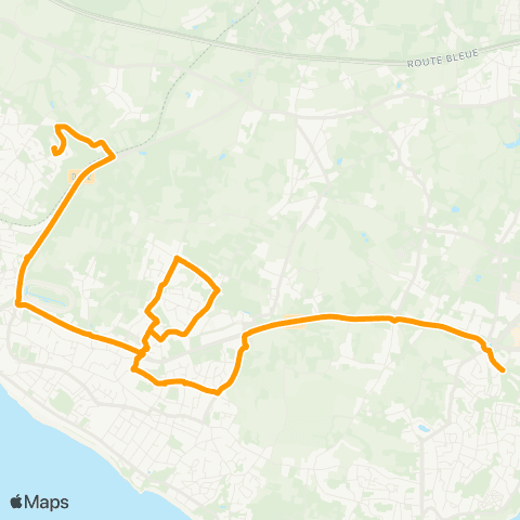 Lila Presqu'île - Scolaires La Baule-Escoublac - Collège E. Tabarly map