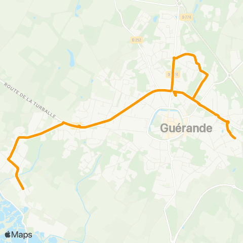 Lila Presqu'île - Scolaires Guérande - Écoles Primaires map