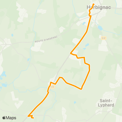 Lila Presqu'île - Scolaires Herbignac - Écoles Primaires map